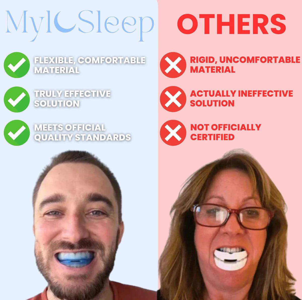 Anti-Snoring Sleep Comfort Device