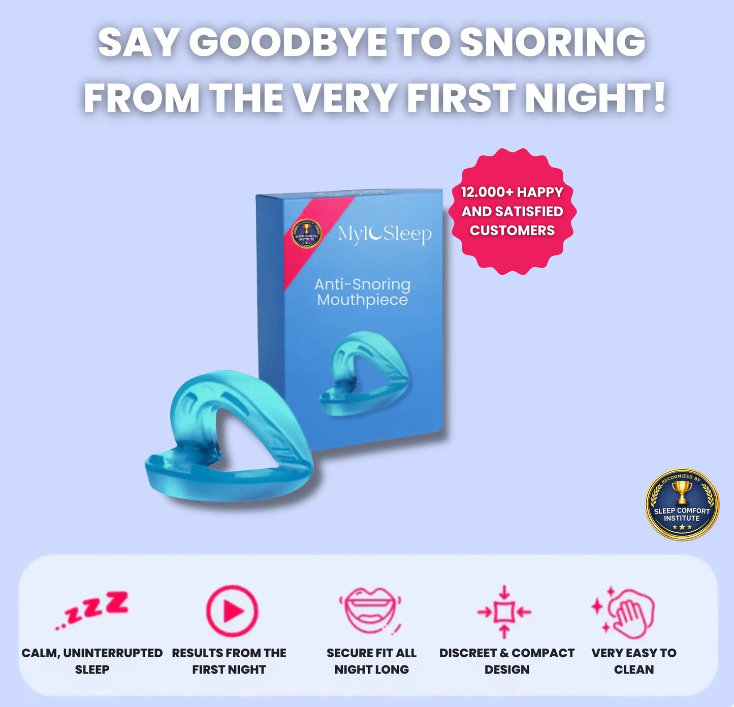 Anti-Snoring Sleep Comfort Device