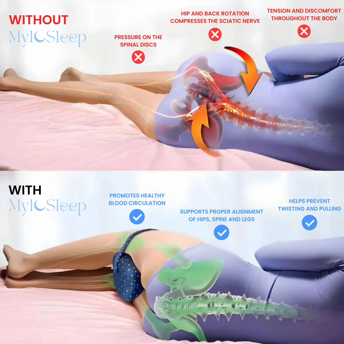 Ergonomic Sleep Positioner